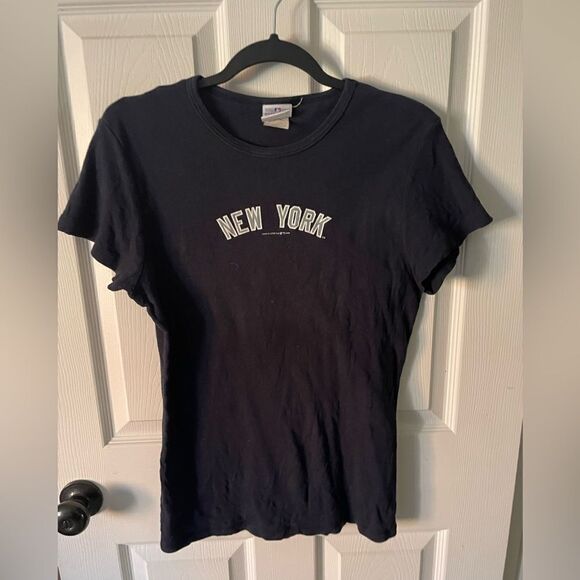 New York Yankees Mark Teixeira Women’s Short Sleeve Tee Shirt Size Large - Picture 2 of 6